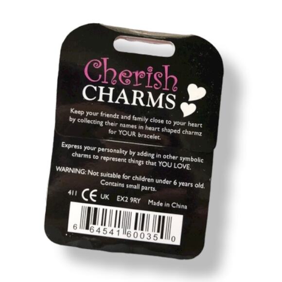 Cherish Charms My Own Kitty Cat Charm Silver Tone Silvertone for Bracelet NEW - Picture 4 of 4